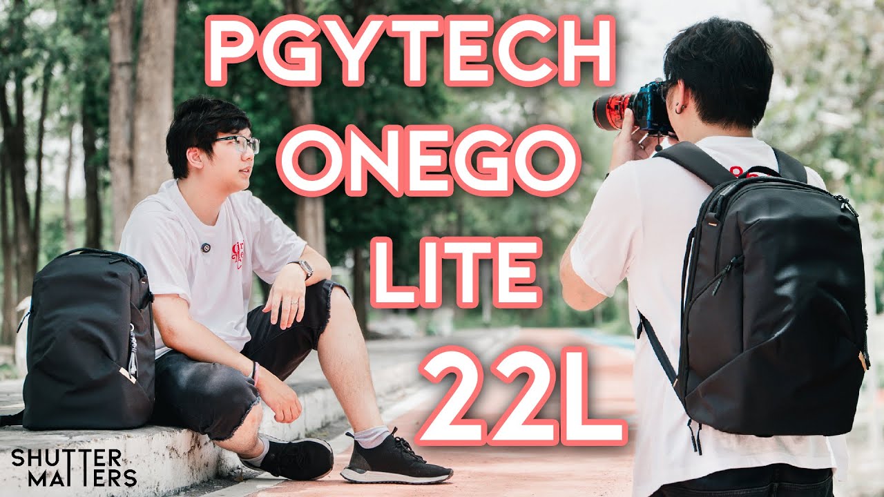 รีวิวกระเป๋ากล้อง PGYTECH OneGo Lite 22L - Shutter Matters