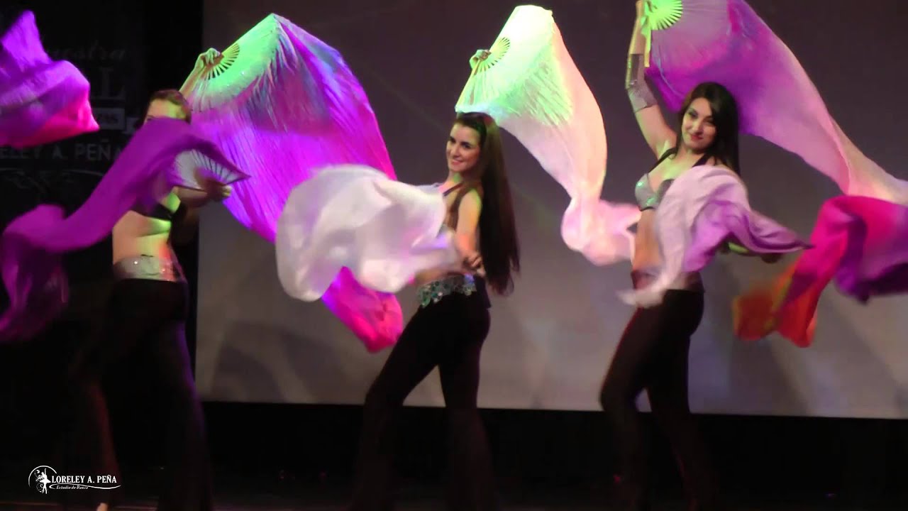 Fuego - Abanicos | Arabe IV | Estudio de danzas Loreley A. Peña