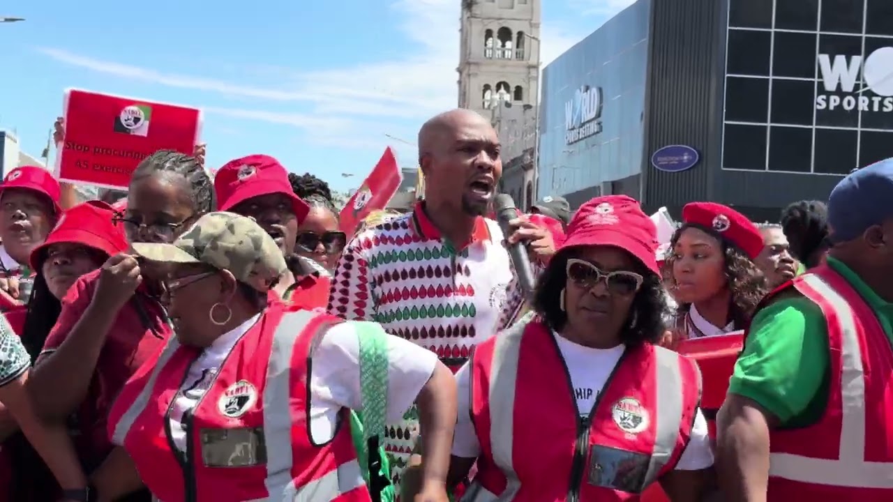 Senzeni na Song by Siyanda Sithole SADTU leading the March in Durban for Provincial SADTU | #SADTU