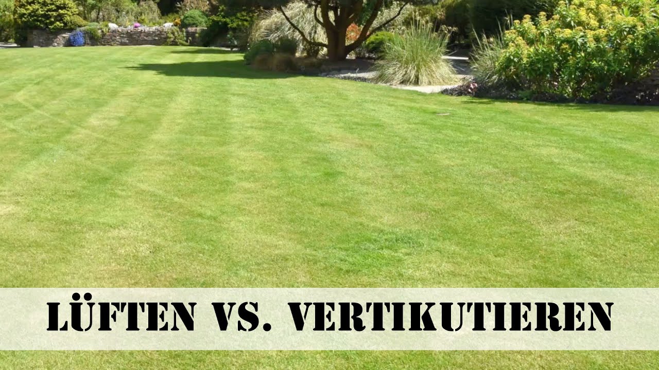 How to: Rasen l&uuml;ften