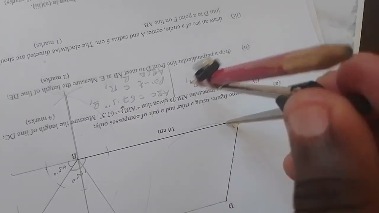 KCSE 2025 mathematics pp1 number 22 