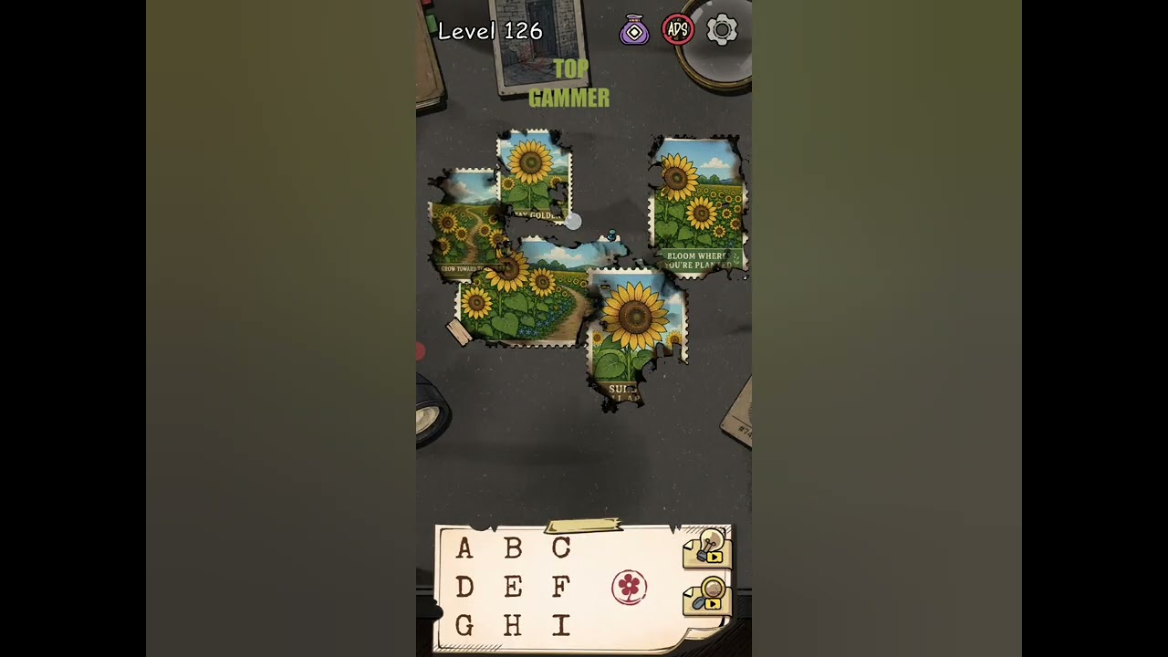 Flower Forest Word Puzzle level 126 Gameplay walkthrough solution