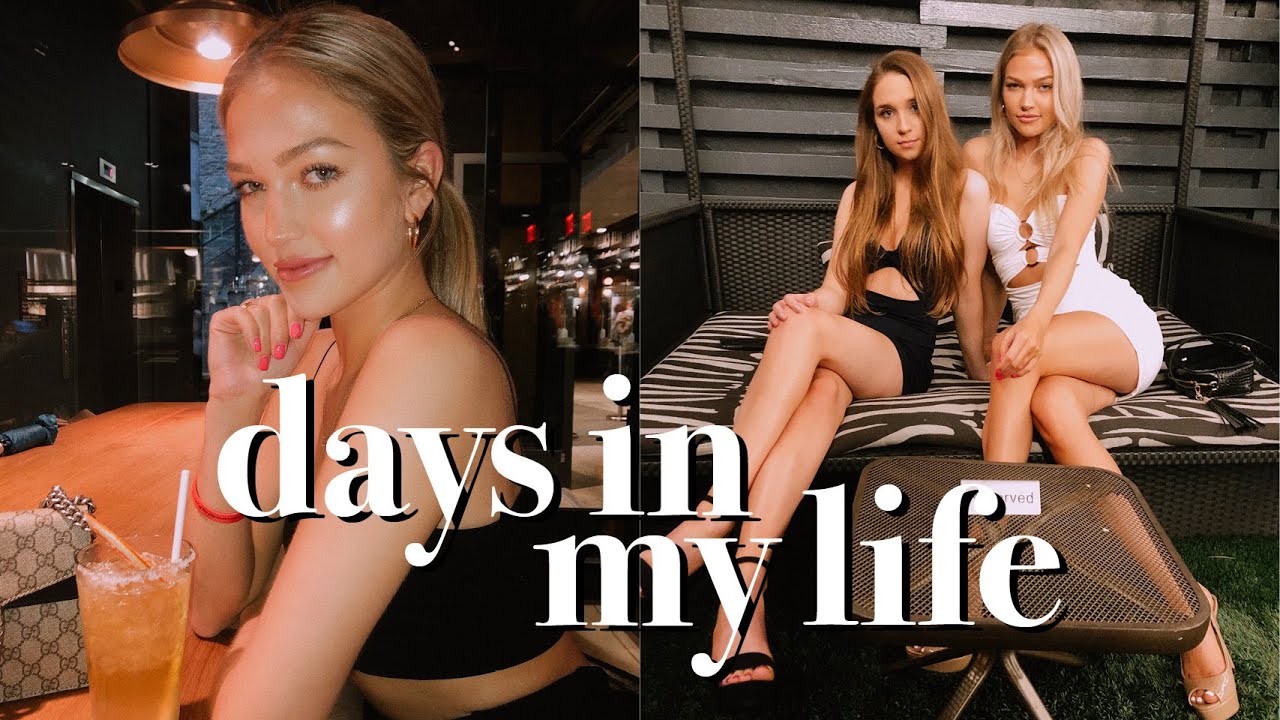 days in my life: lulus haul, trying new makeup, going out in nyc | maddie cidlik