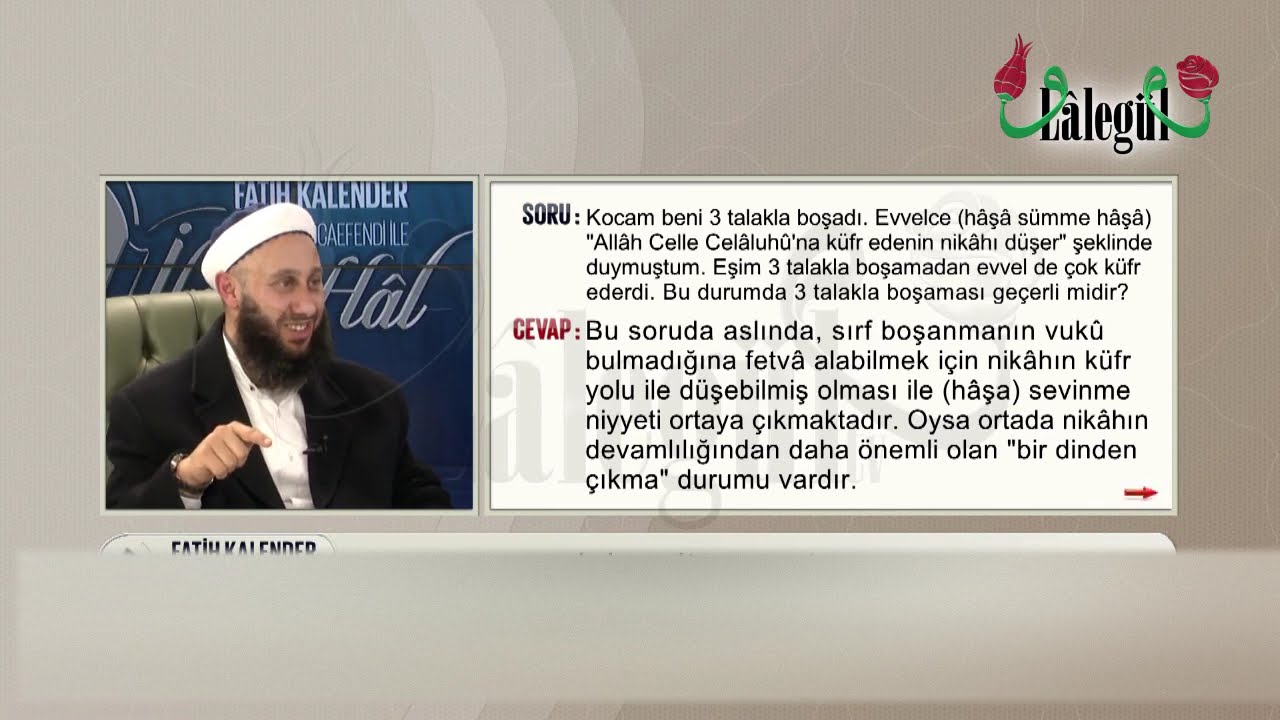 32-Eşim beni 3 talakla boşamadan evvel mukaddesâta çok küfrederdi. 3 talakla boşaması geçerli midir?