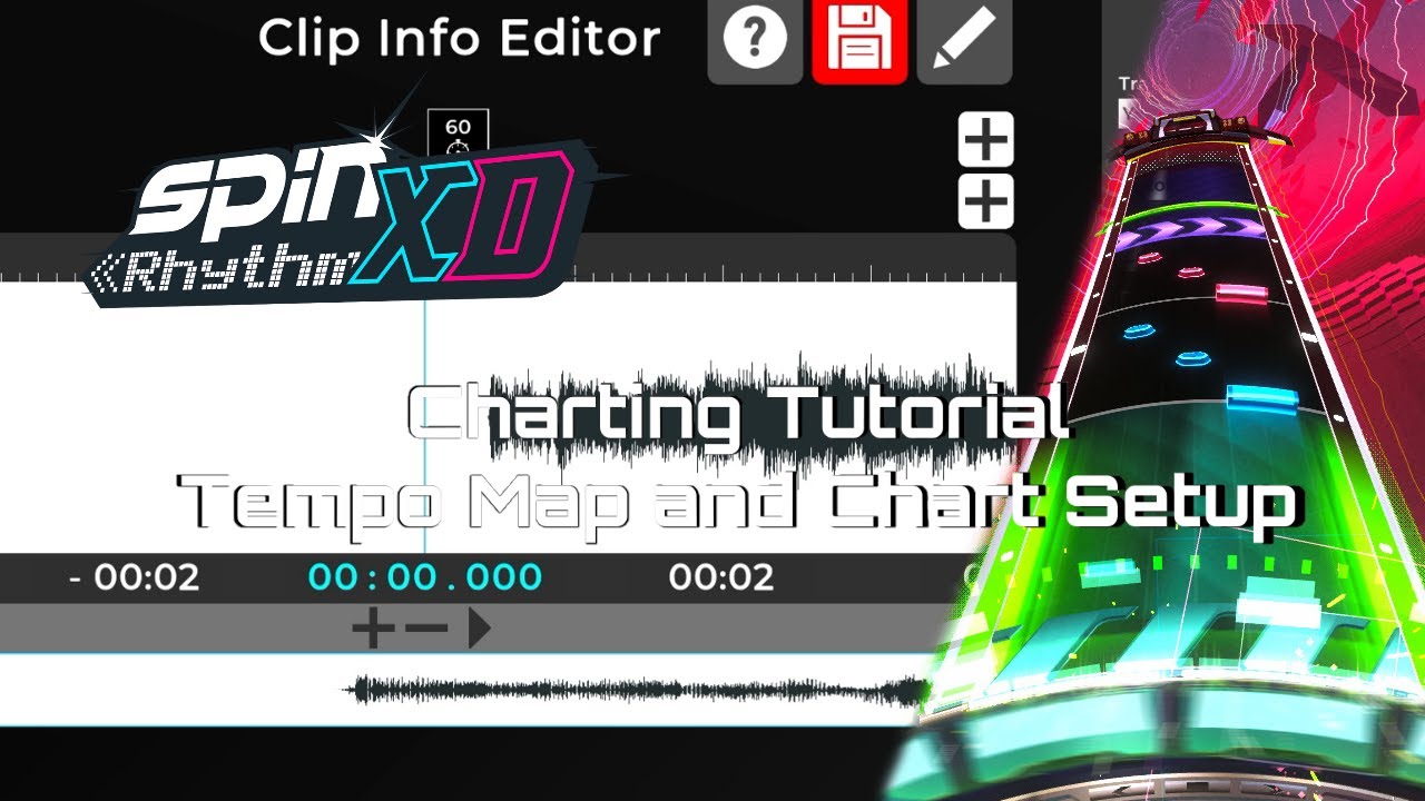 Spin Rhythm XD Charting Tutorial - Chart Setup and Tempo Mapping