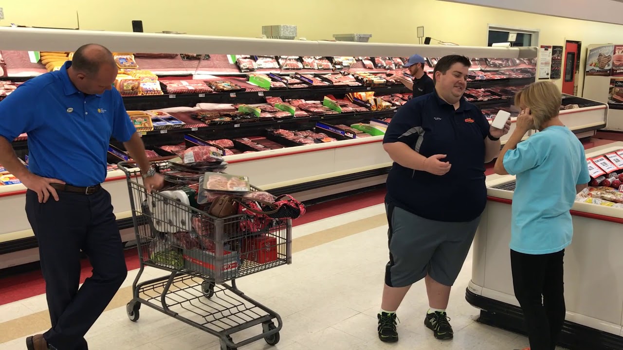 98 Second Grocery Grab (Alexandria Foodland, Ted's Abbey Carpet and Floor, and 979WVOK)
