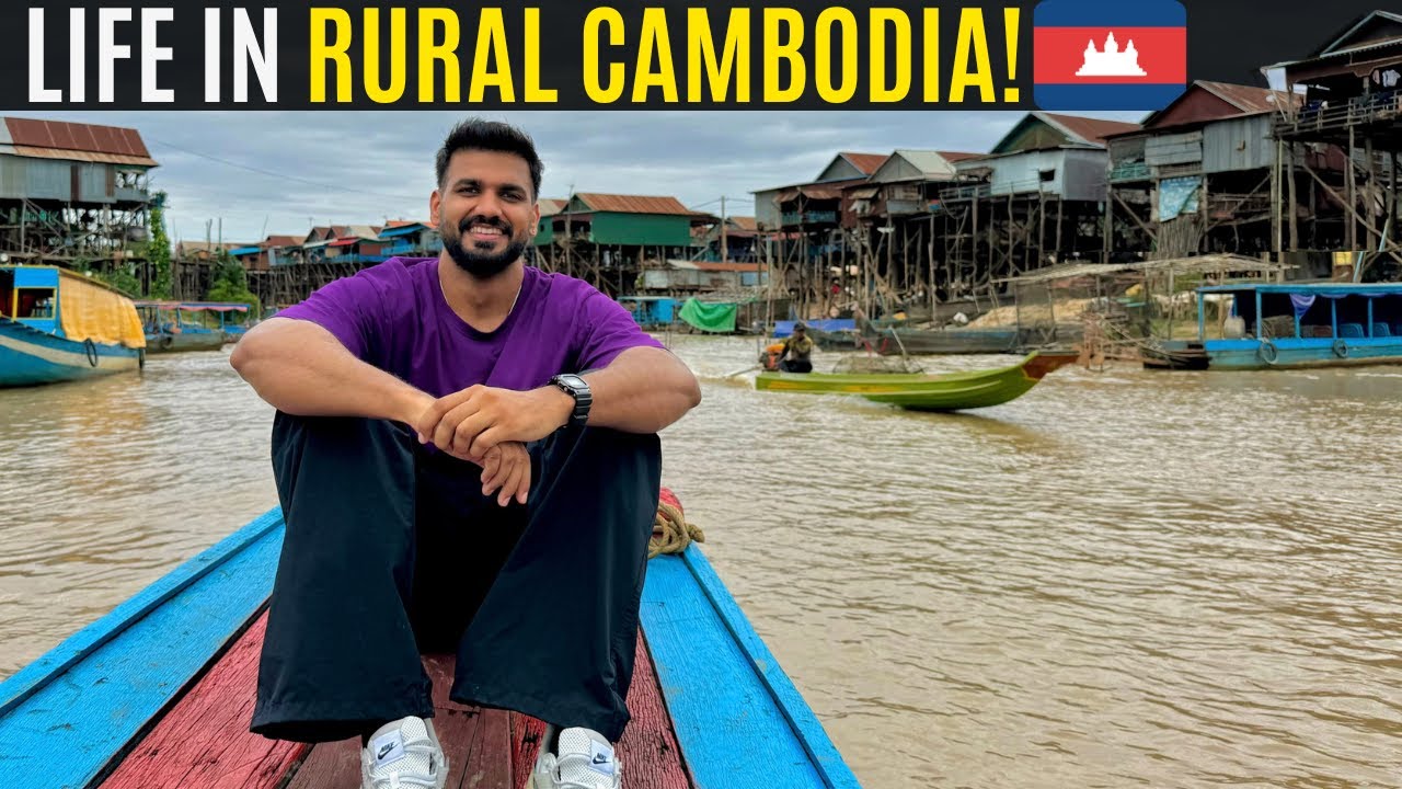 SIEM REAP, CAMBODIA: Temples, Town & Floating Villages 🇰🇭