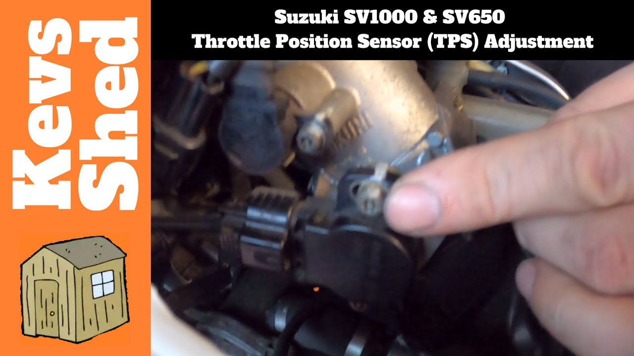 Suzuki SV1000 & SV650 Throttle Position Sensor (TPS) Adjustment