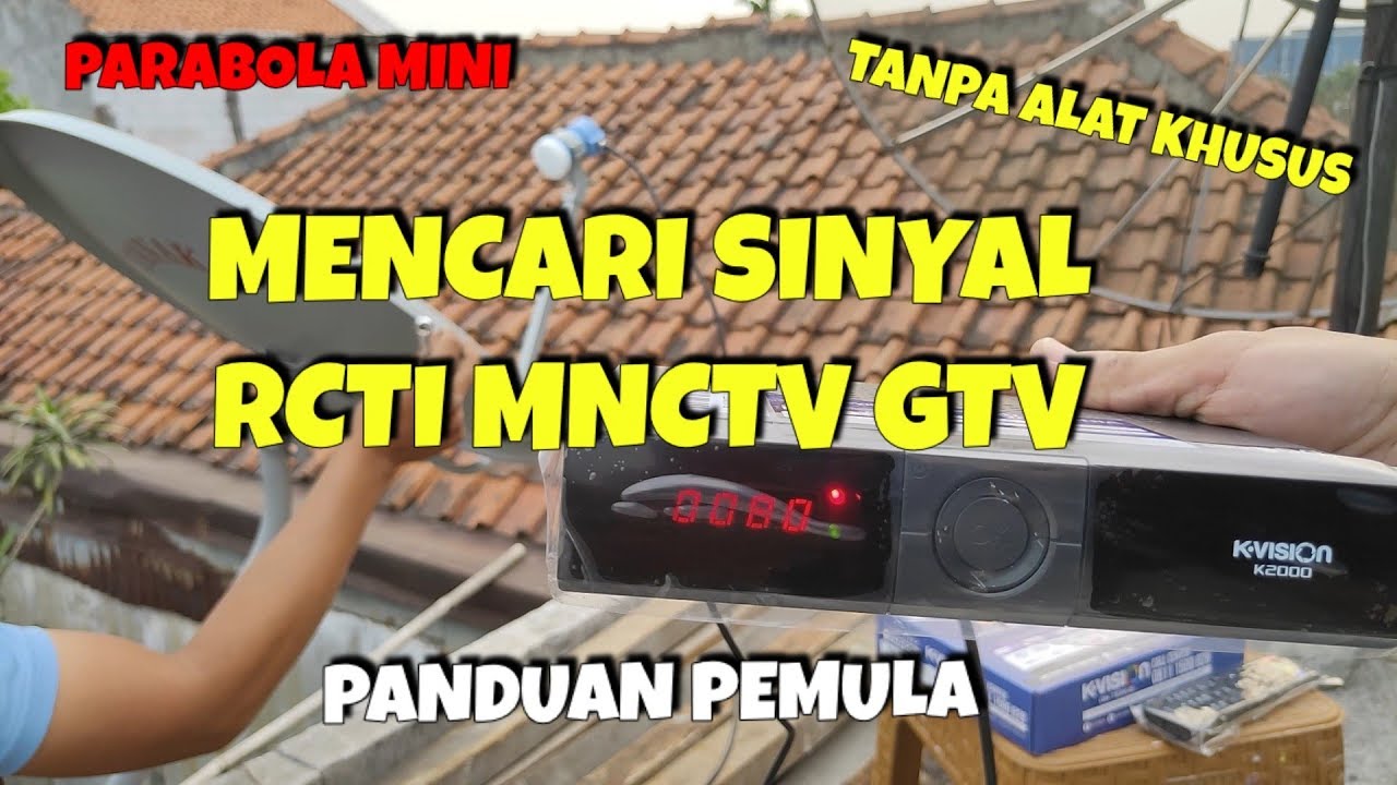 Cara Tracking Kvision dan Receiver GoL Satelit Measat Ku Band