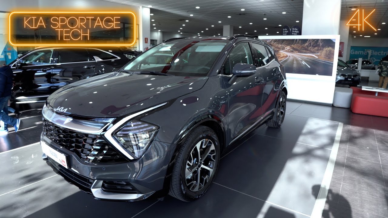 Kia Sportage Tech Dark Penta Metal | Review Exterior Interior VISUAL  4K | El Traje Azul
