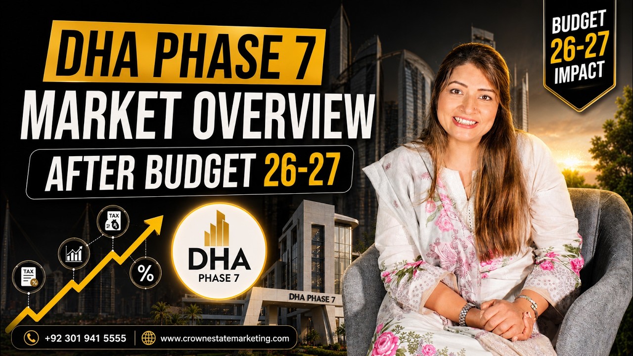 DHA Phase 7 Market Overview After Budget 2026-27 | Prices, Trends & Investment Update