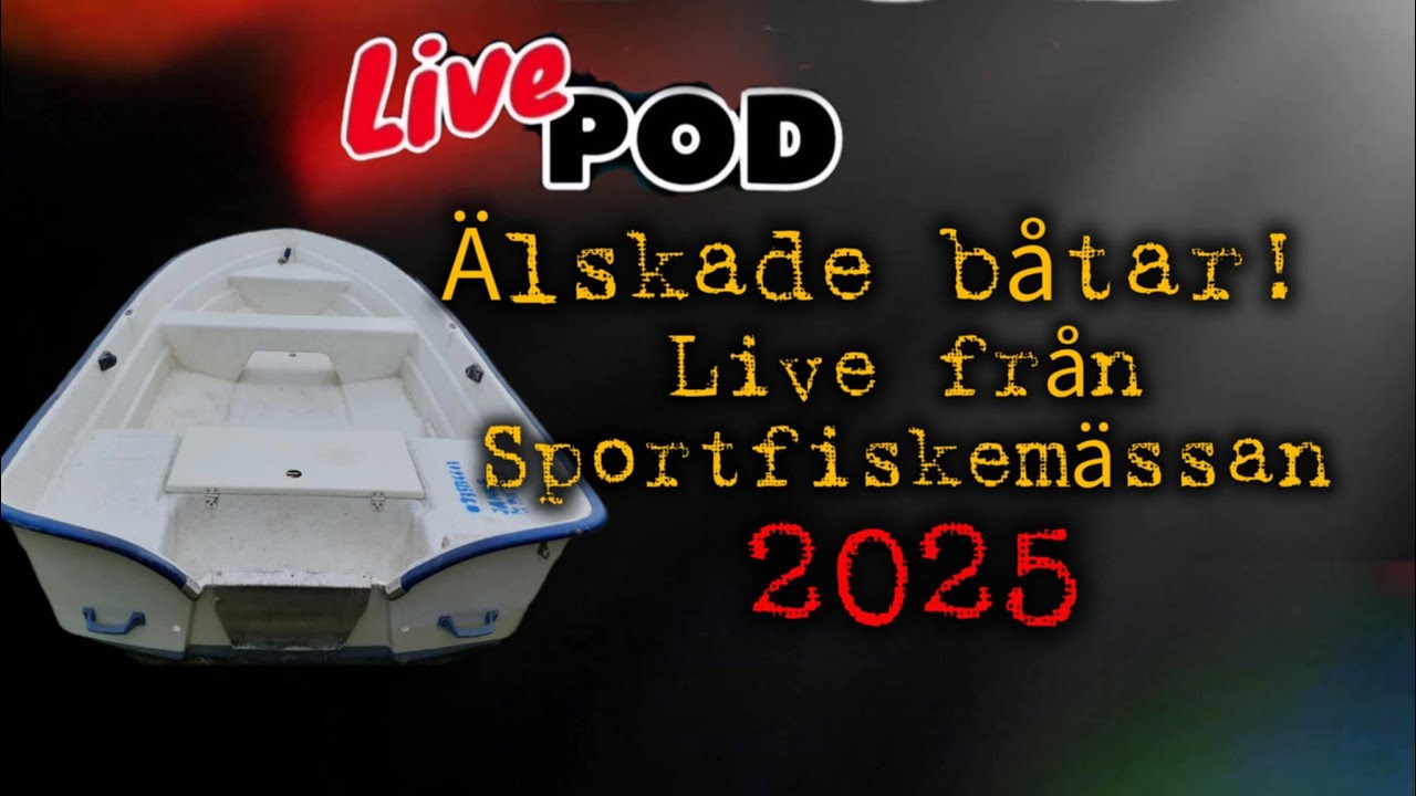 Älskade båtar Sportfiskemässan 2025