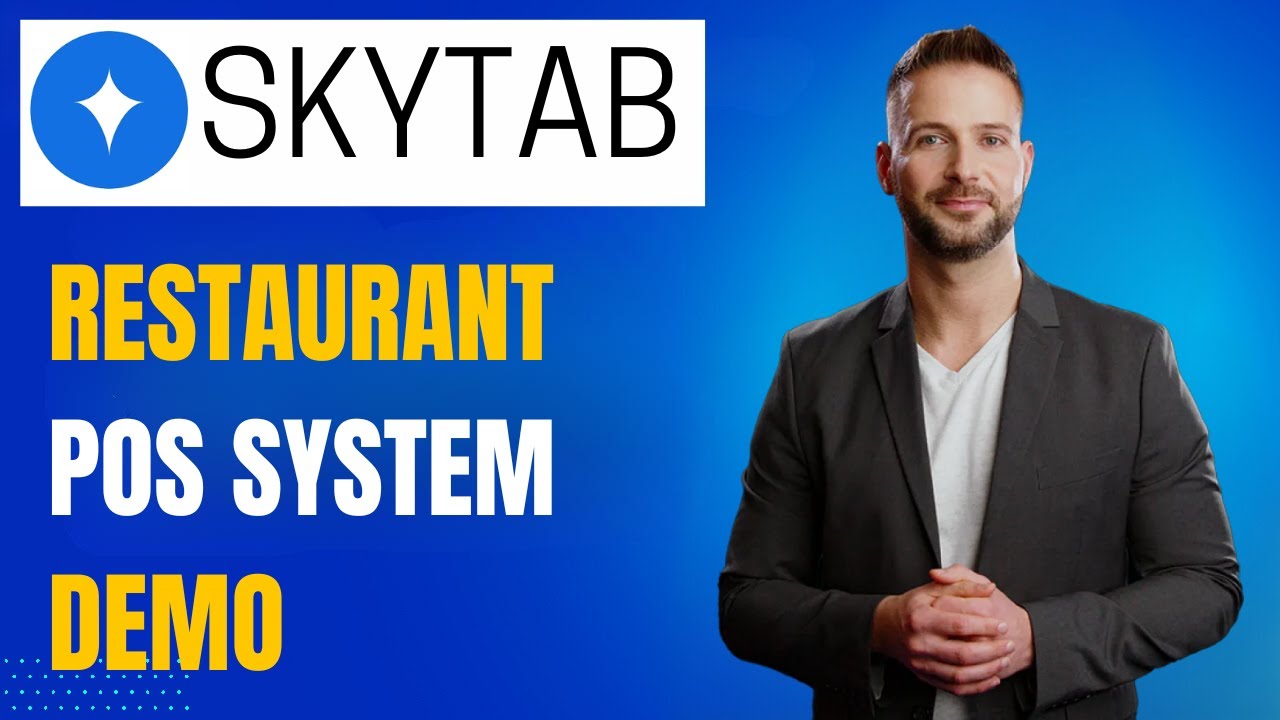 SkyTab Restaurant POS Demo & Tutorial 2024: Employee Training Session