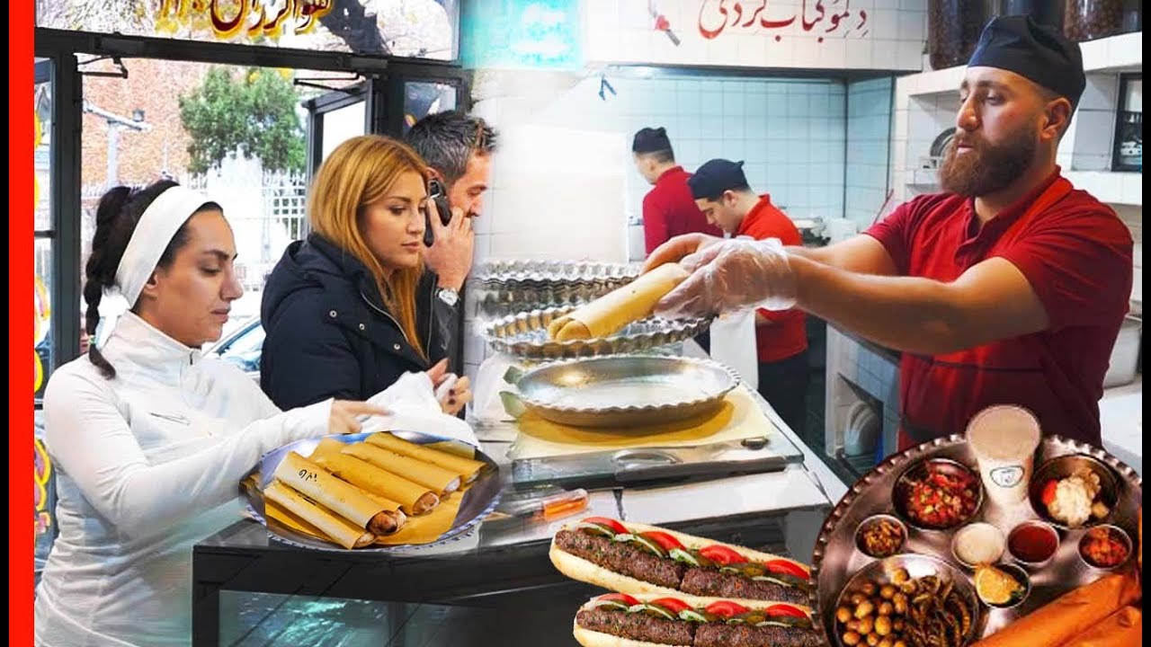 This Nostalgic Shirazi Sandwich Took Tehran by Storm! | Iranian Street Food 🇮🇷