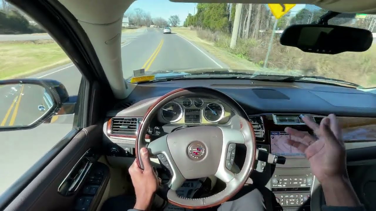 2013 Cadillac Escalade Platinum 6.2 V8 POV Test Drive (Acceleration, Driving Impressions)