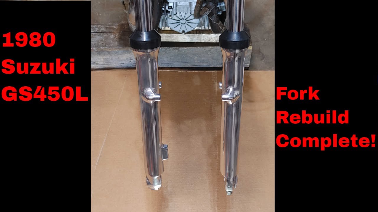 FINALLY put the forks back together.... | 1980 GS450L Fork Rebuild