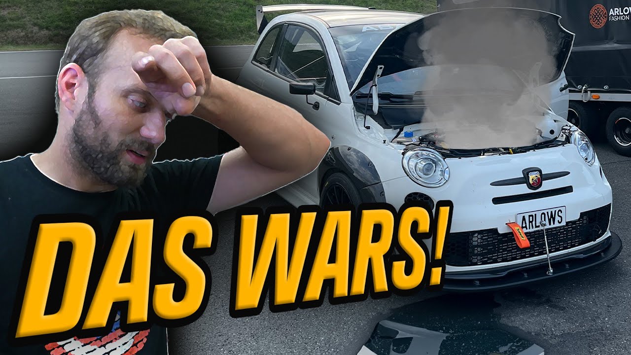 Ich habe SCHE*** gebaut! 😳 Abarth Motor ZERFLIEGT in der ERSTEN Runde. 💥