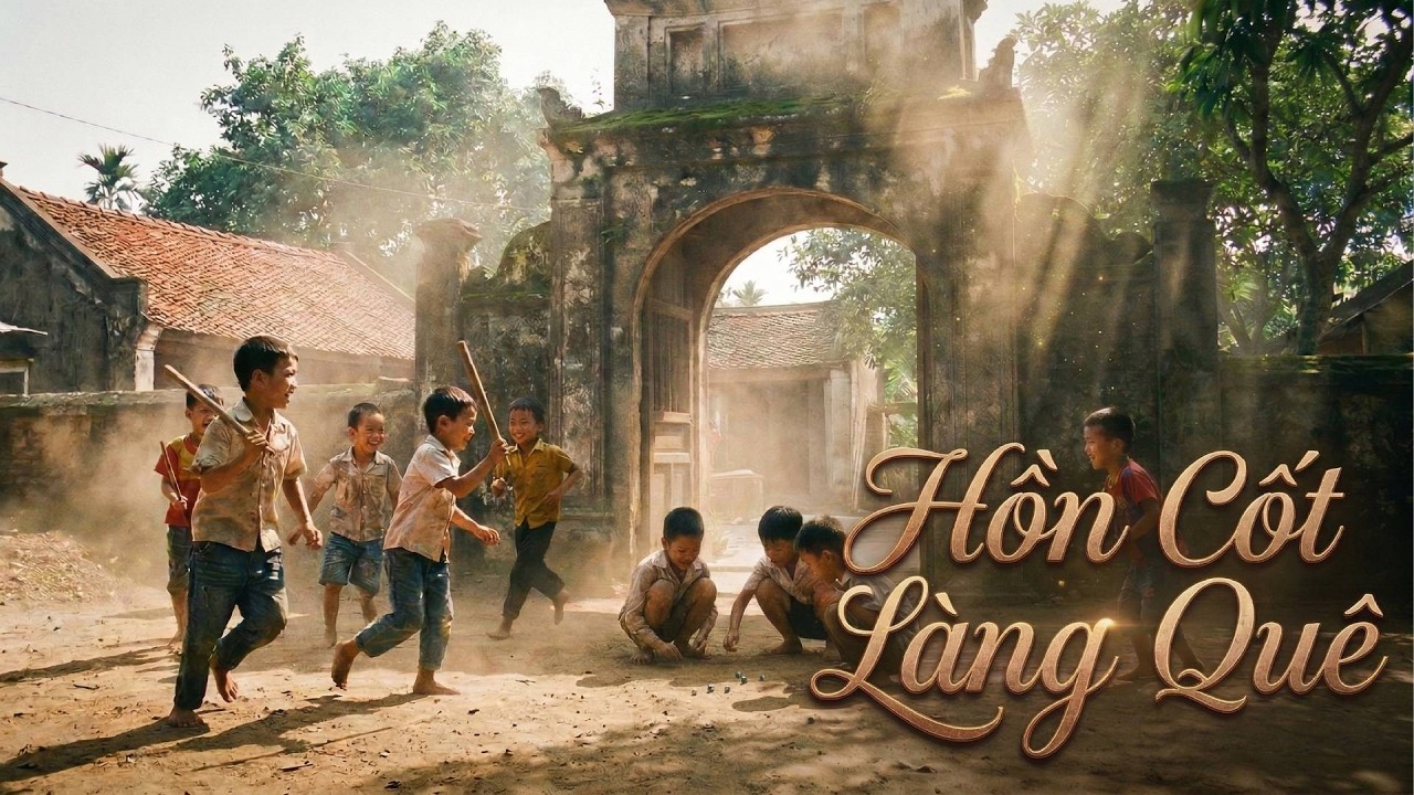 Cổng làng và dậu mồng tơi: Nơi cất giữ linh hồn làng quê và những ngày xưa yêu dấu | Ký Ức Việt