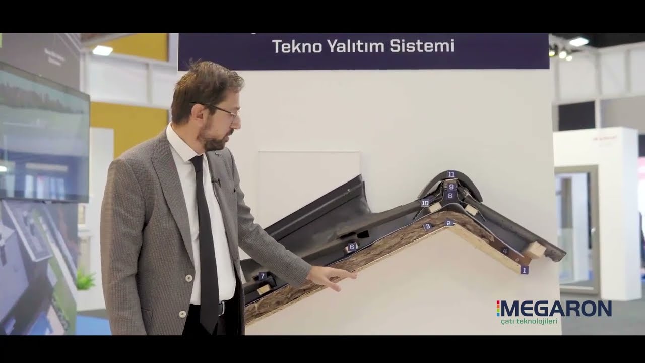 Megaron Çatı Teknolojileri | Mahya Altı ve Bacadibi Detayları ile Tekno Yalıtım Sistemi
