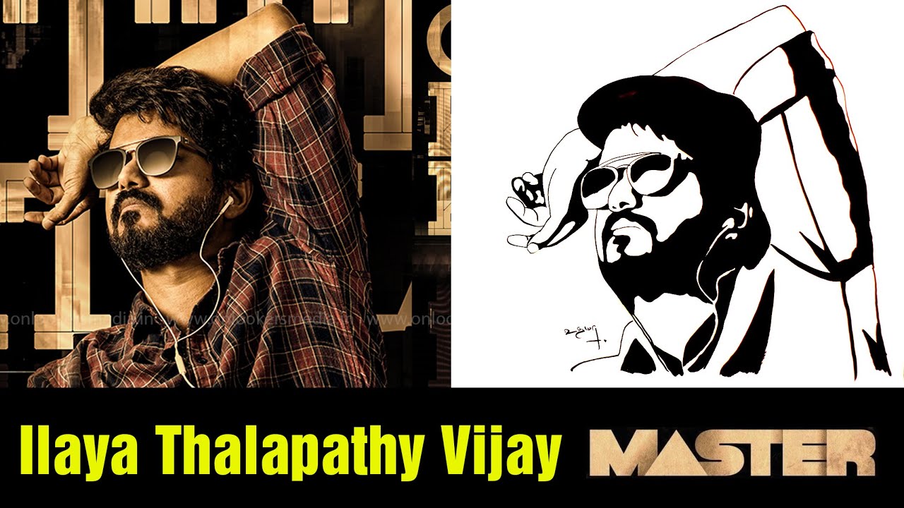 Ilaya Thalapathi Vijay Master - Udhaya Speed Painting