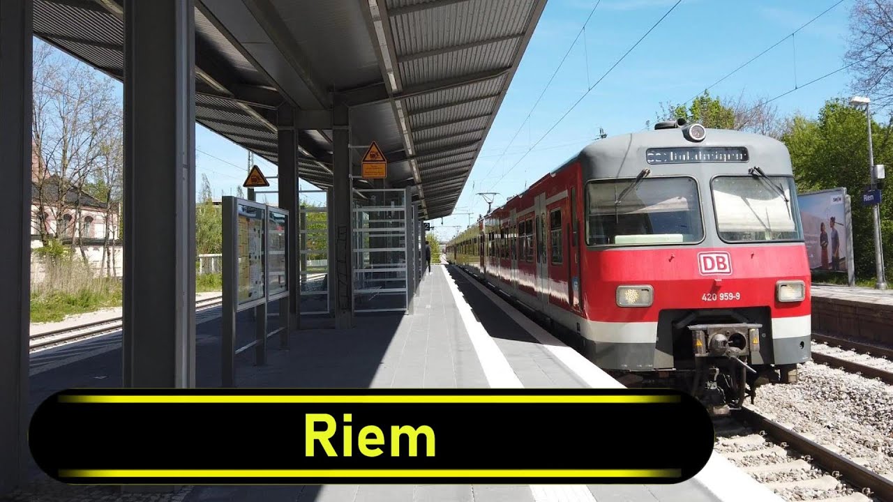 S-Bahn Station Riem - Munich 🇩🇪 - Walkthrough 🚶