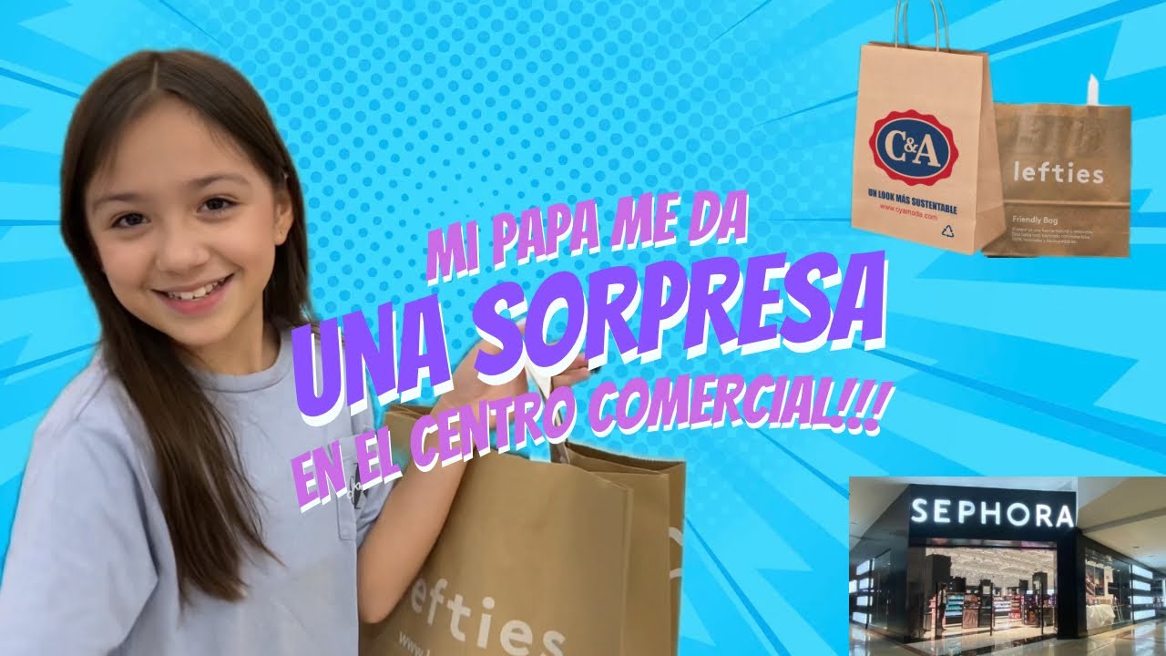PRIMER VIDEO DEL CANAL | PAPÁ ME DA UNA SORPRESA | NIA MORA
