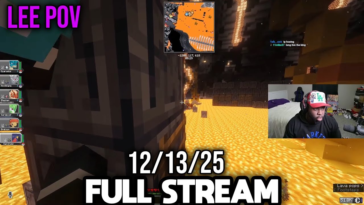 [Lee] LOCKDOWN PROTOCOL  + COBBLEMON PART 5 | Full Stream (12/13/25)