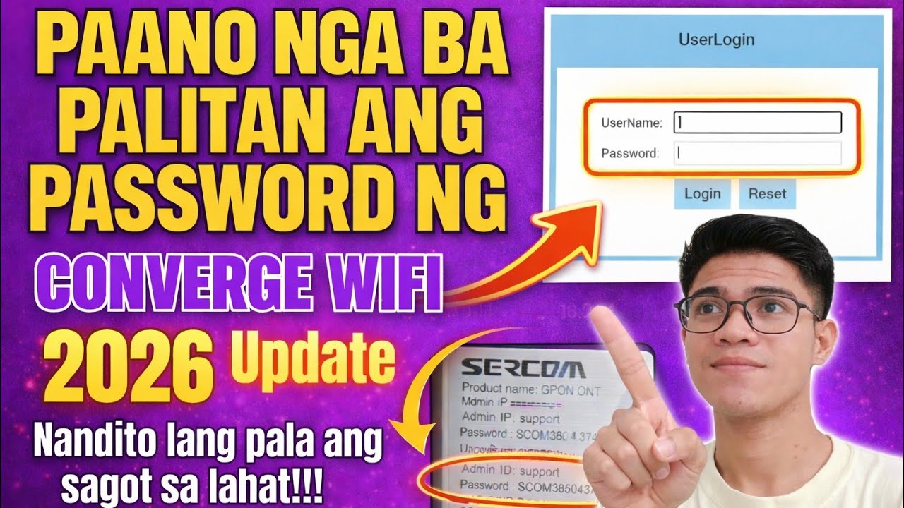 How to Change Password of Converge Wifi 2026 | Step-By-Step Guide to Change Wifi Password