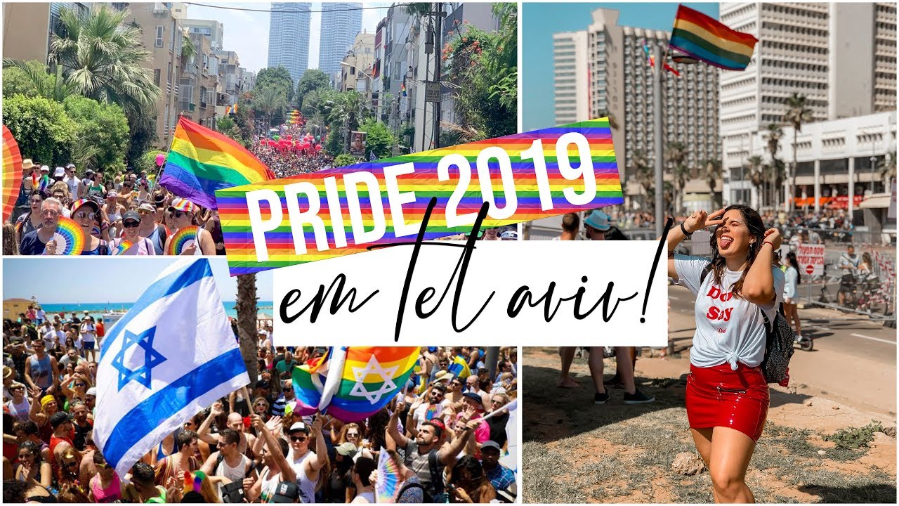A MELHOR PARADA GAY DO MUNDO É AQUI!!! PRIDE TEL AVIV - ISRAEL 2019 🌈