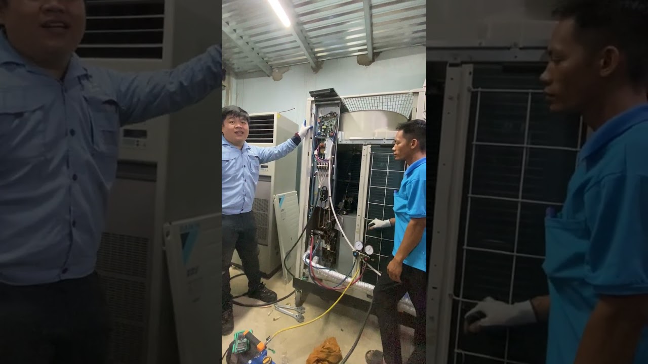 Quá trình nạp ga hệ thống VRV