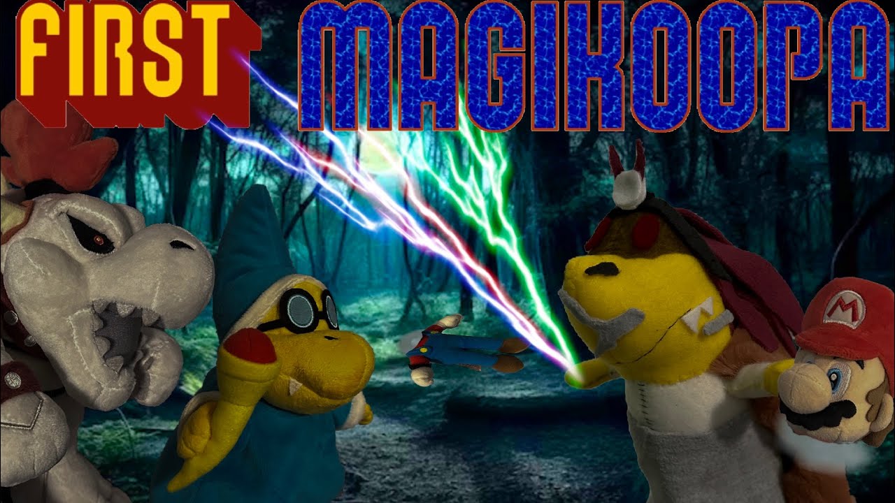 Bowser and the first magikoopa