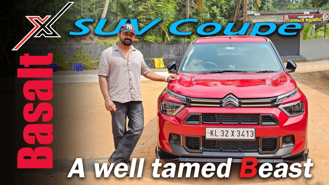 2025 Citroen Basalt X in Depth Ownership Review Malayalam | Price & Service | Mileage etc