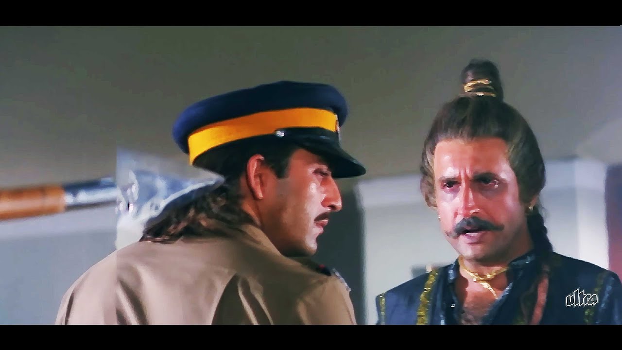 नकली थानेदार बनकर गाँव वालों की मदद की - Popular Hindi Movie - Sanjay Dutt & Madhuri Dixit Movie