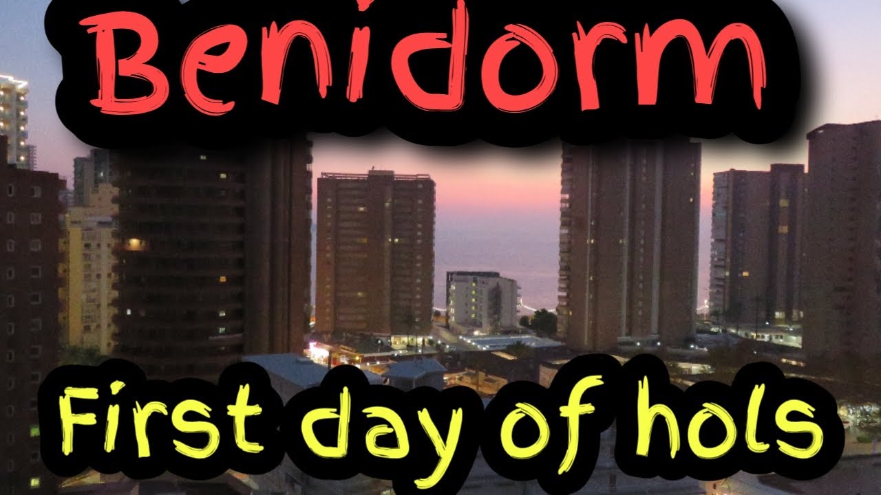 BENIDORM holiday during Covid 19 first video sarahs uk graveyard