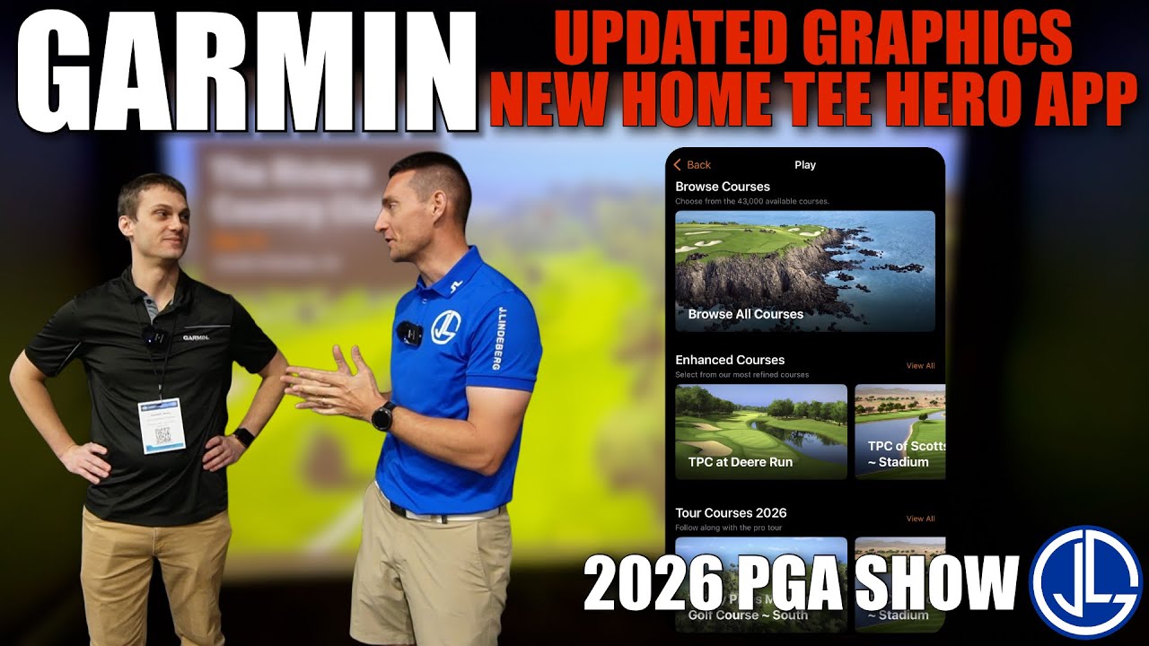 Garmin НАКОНЕЦ-ТО выводит Home Tee Hero на новый уровень! НОВЫЕ поля для гольфа, НОВАЯ графика и ...