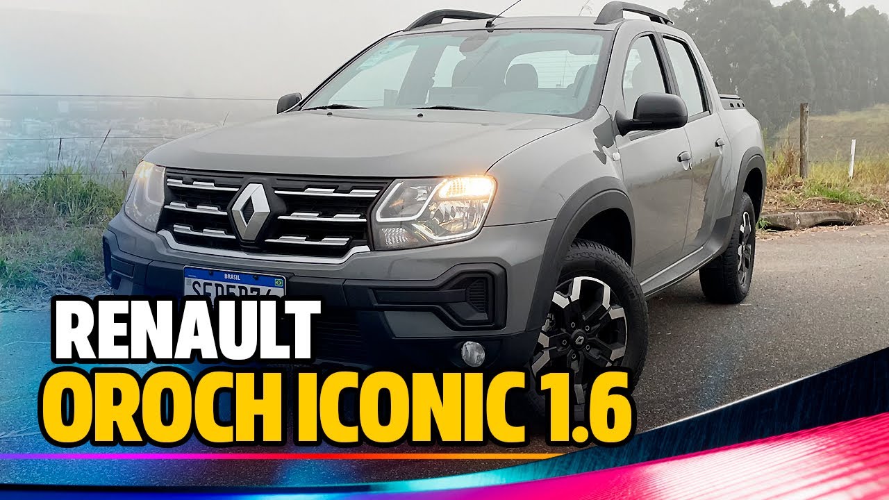 RENAULT OROCH ICONIC 1.6 MANUAL - MELHOR QUE FIAT STRADA E NOVA MONTANA? CONSUMO REAL E AVALIAÇÃO