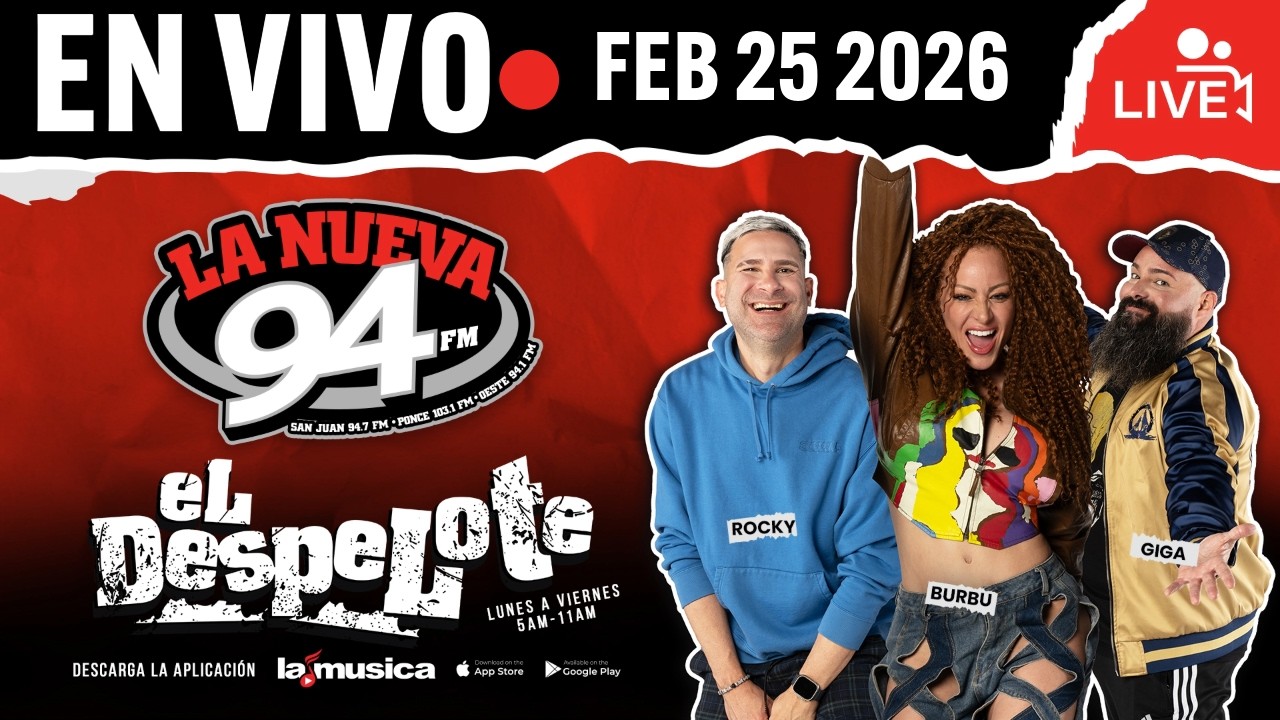 El Despelote En Vivo Por La Nueva 94 (94.7 fm)