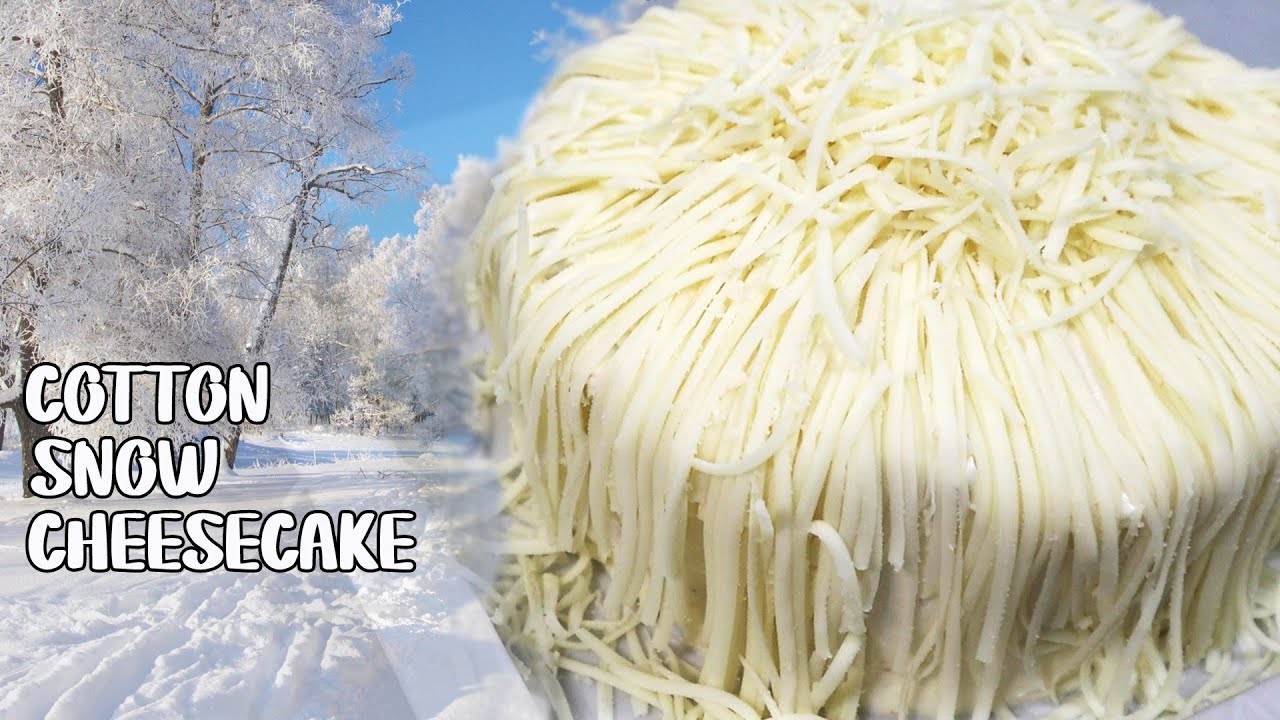 COTTON SNOW CHEESECAKE | SOFT AND FLUFFY CHEESECAKE