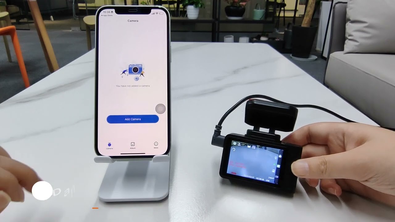 WIFI-подключение для видеорегистратора WOLFBOX Mini.