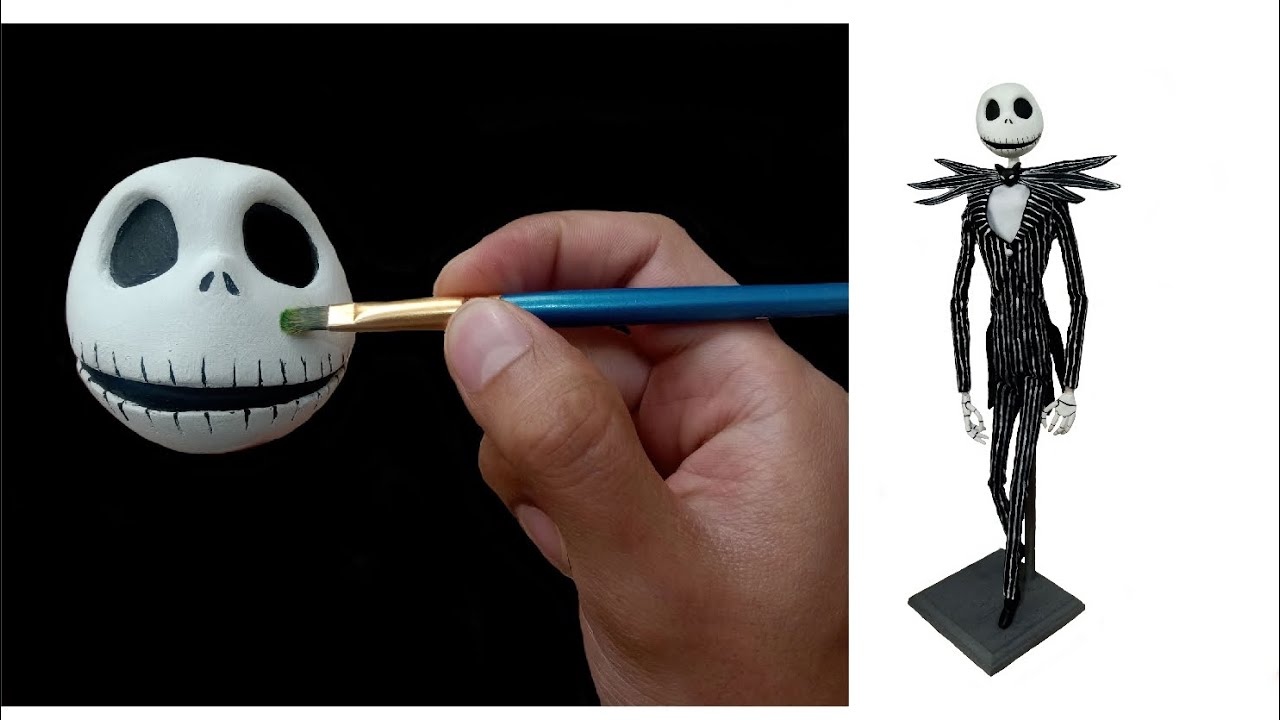Haciendo a Jack Skellington 