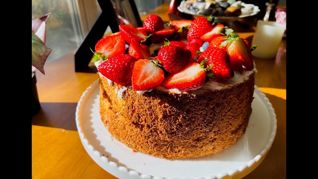 كيكة الملائكة Angel Food Cake