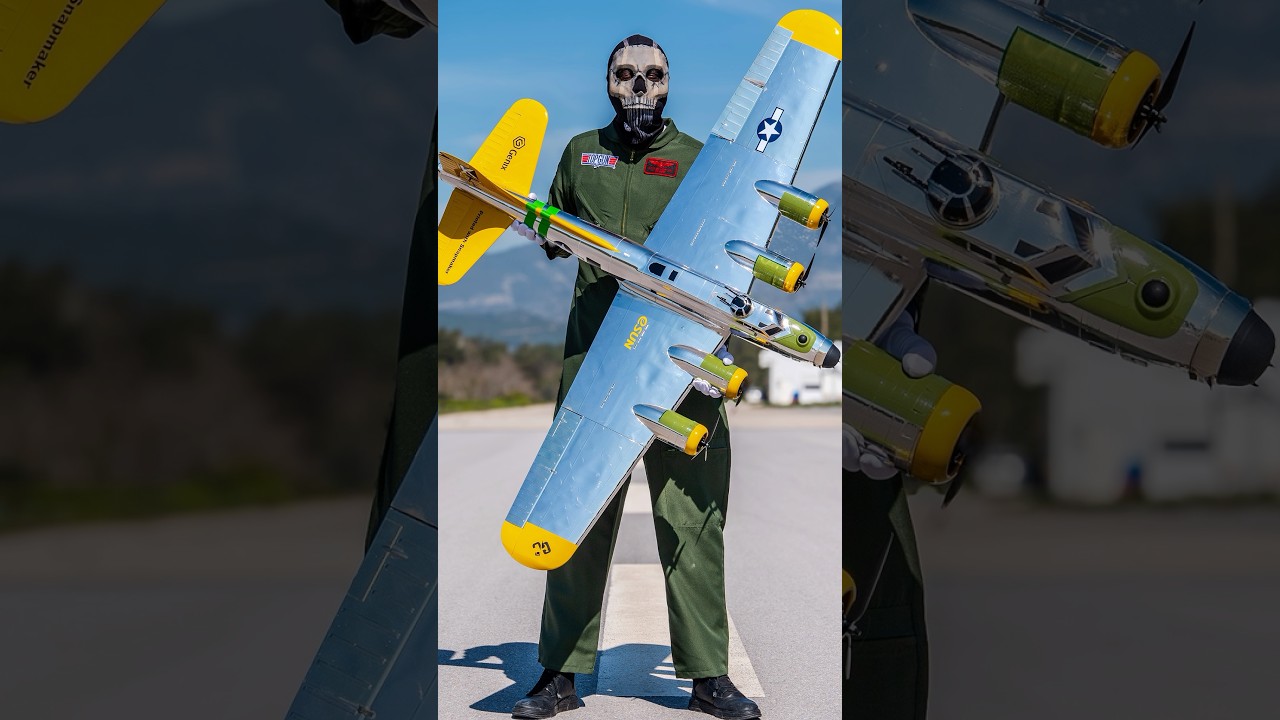 3D Printed Boeing B-17 Flying Fortress Rc Airplane - 3D Printing Timelapse