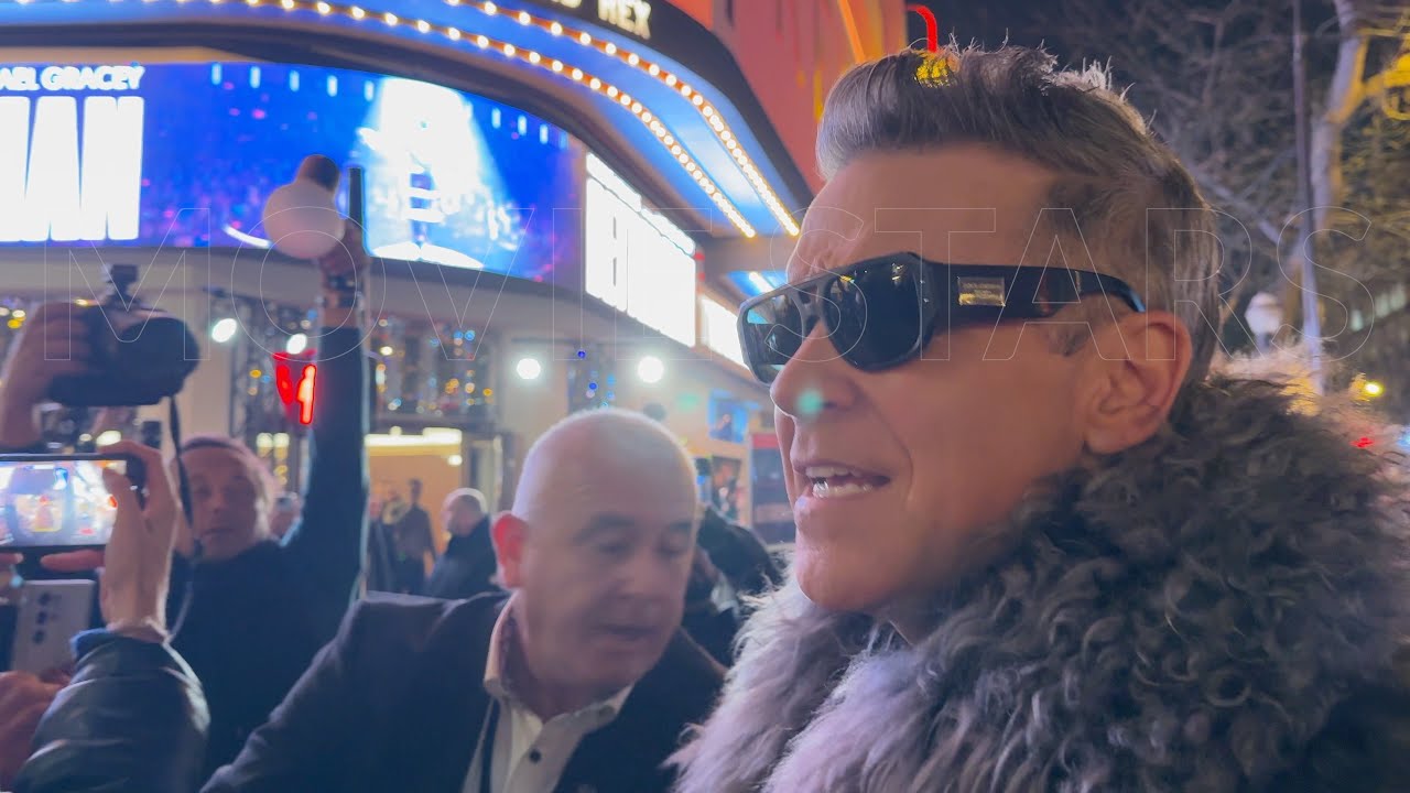 Robbie WILLIAMS @ Paris 13 december 2024 avant premiere 
