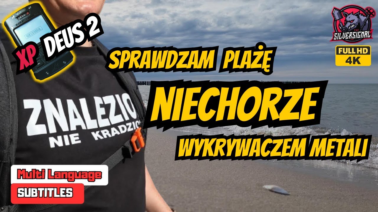 Niechorze - jakie skarby skrywają piaski? Morze Bałtyckie z XP DEUS 2 #wakacje  #wykopki #xpdeus2