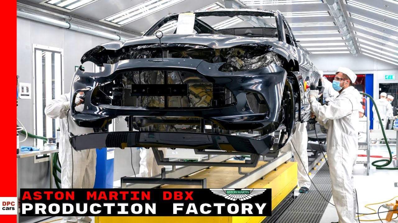 Aston Martin DBX SUV Production Factory