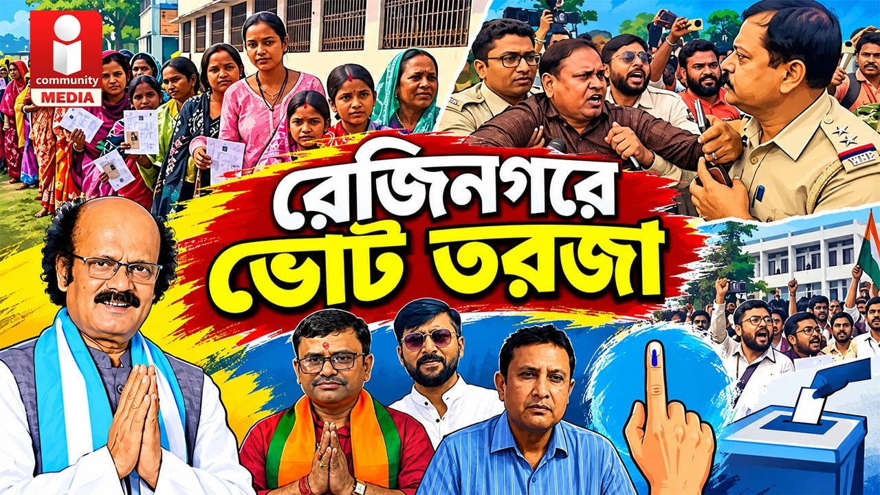 Rejinagar Vote  রেজিনগরে ভোট ঘিরে তরজায় শাসক, বিরোধী