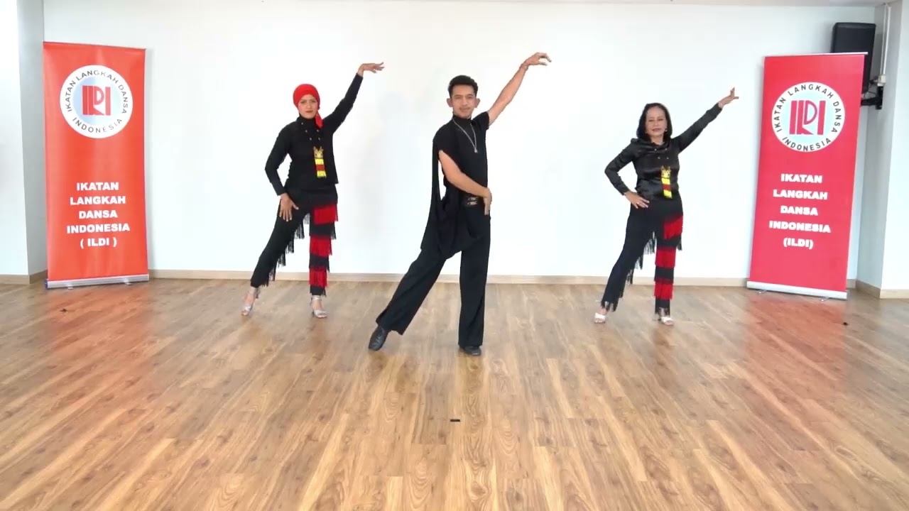 KECUPAN SAYANG Line Dance Choreo by Asbare Bare, Rini Hukom, Luci Irawati #ildi