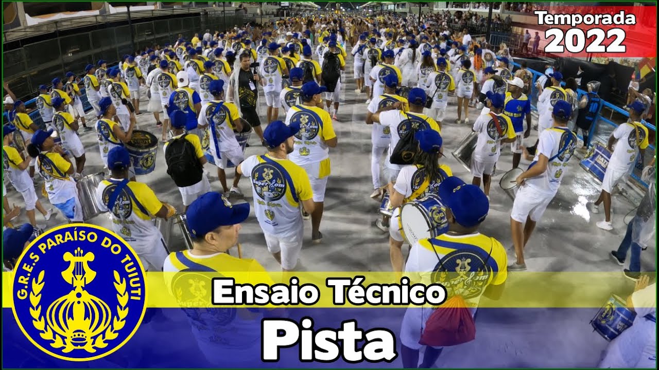 Paraíso do Tuiuti 2022 | Pista - Ensaio Técnico | Samba ao vivo - #ET22