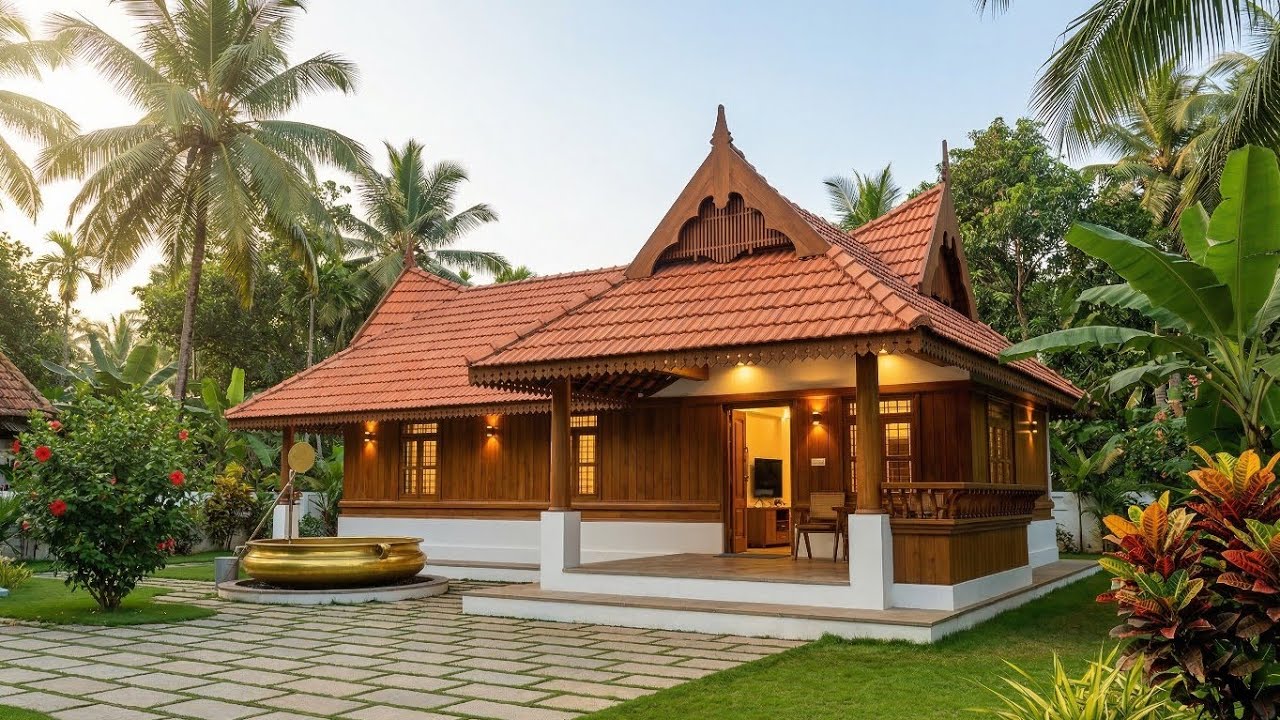 ഒരു കുഞ്ഞു കേരള വീട് 😍😍| Kerala Traditional Home