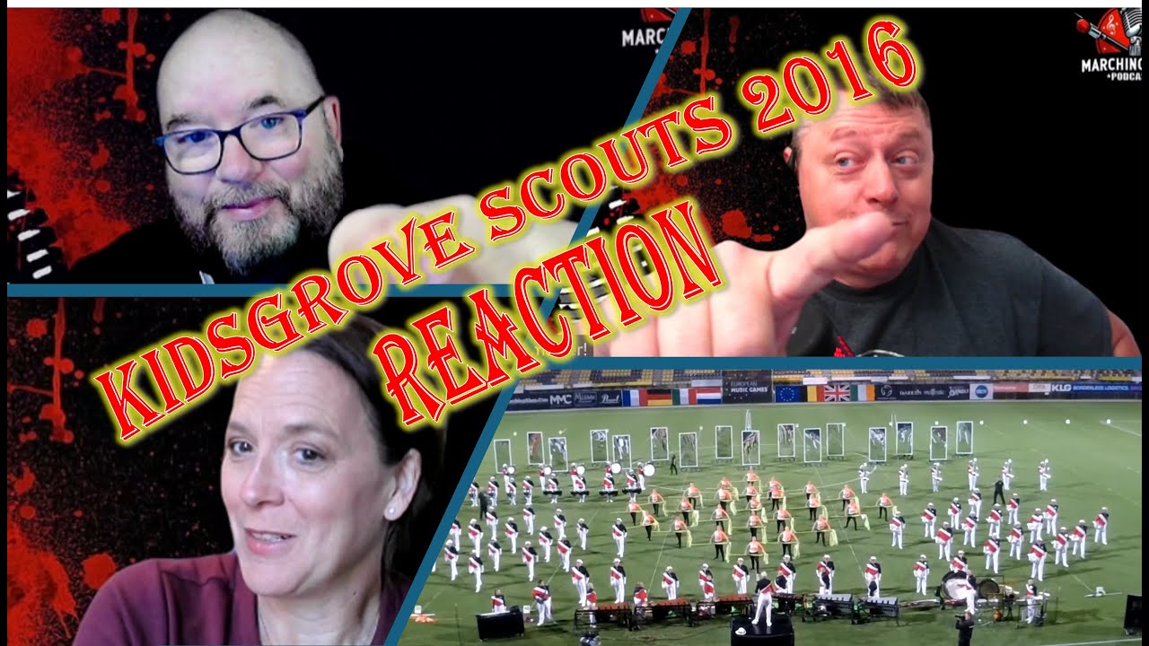 Подкаст Marching Arts Network 2016: реакция Kidsgrove Scouts